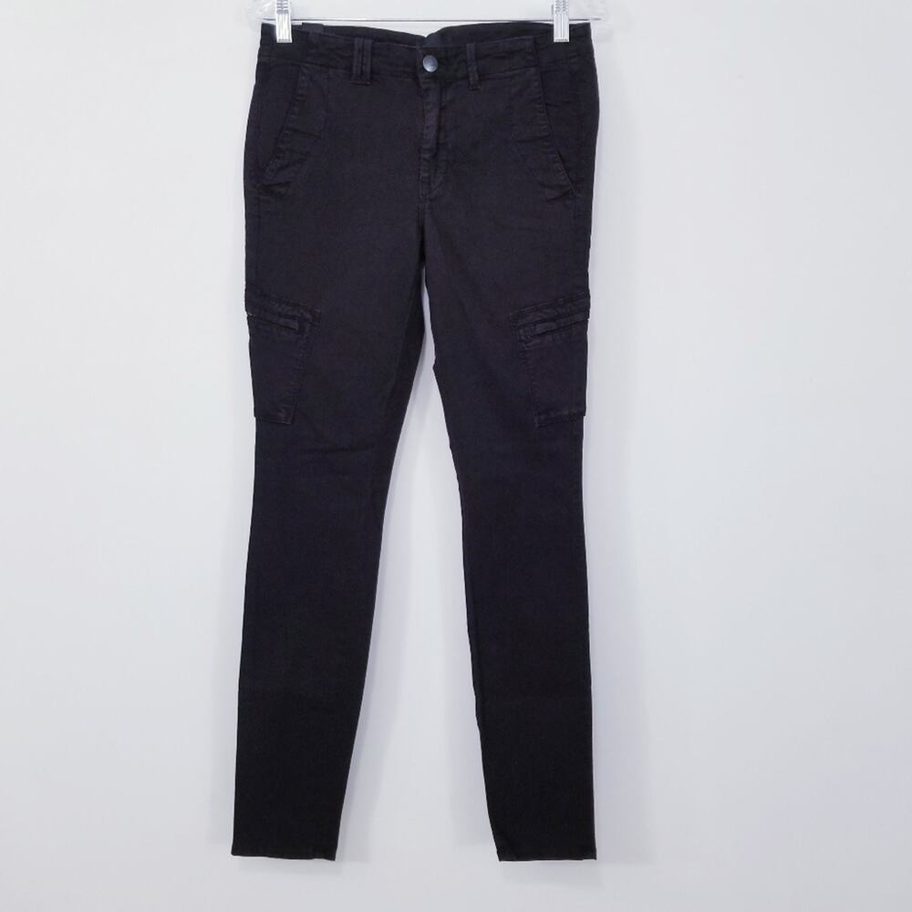Vince Mid Rise Sim Cargo Pants Mulberry Wash